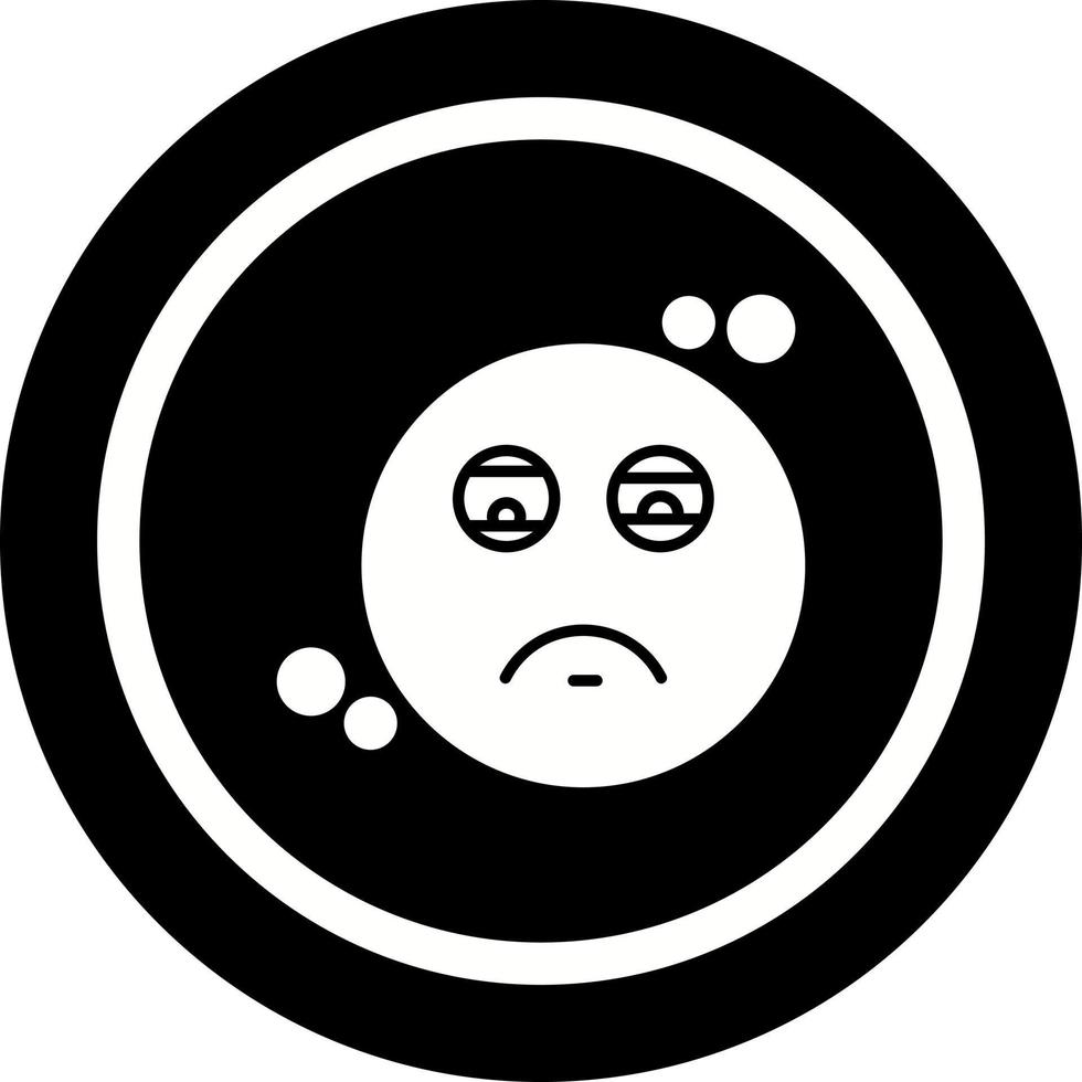 Tired Vector Icon