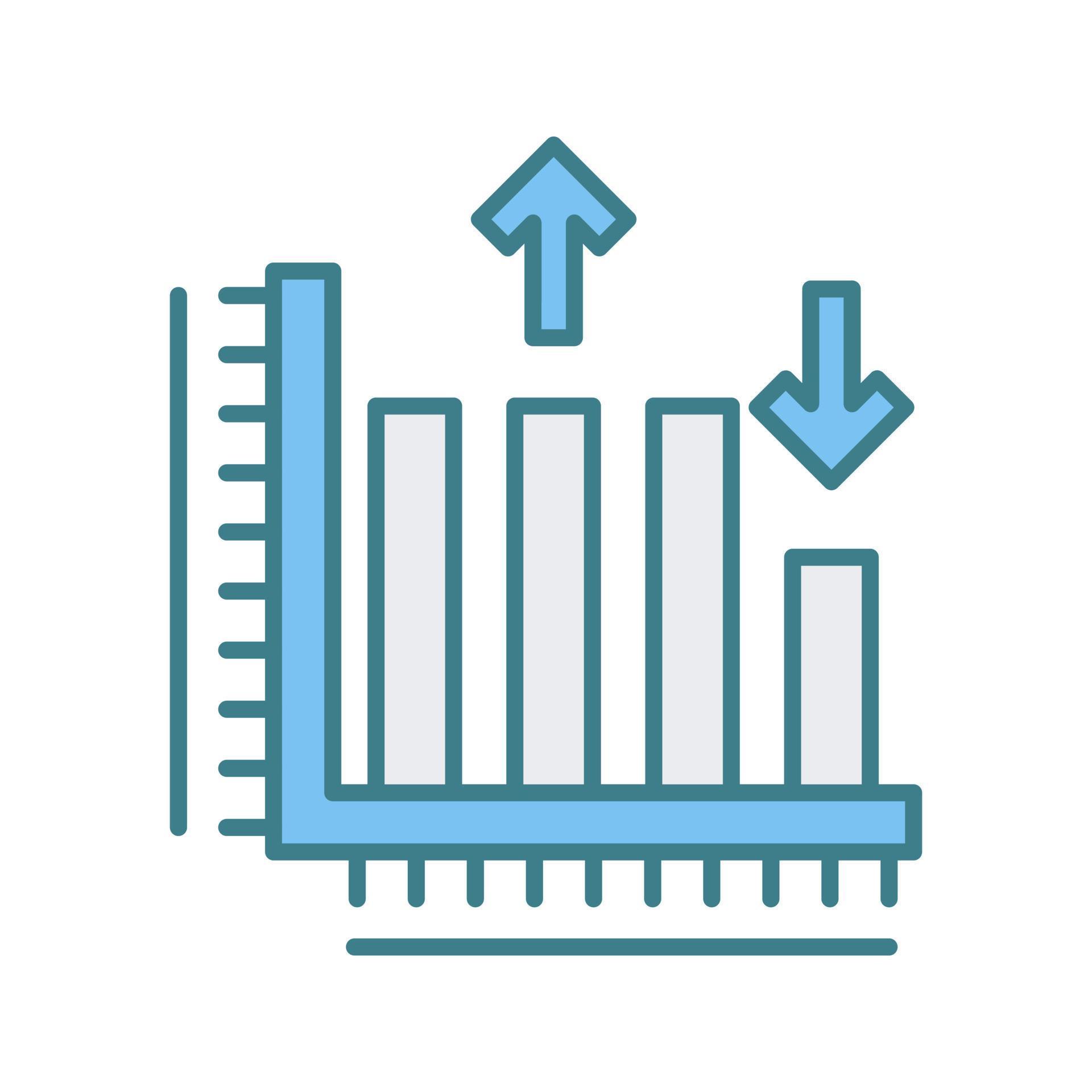 Bar Graph Vector Icon 21420114 Vector Art at Vecteezy