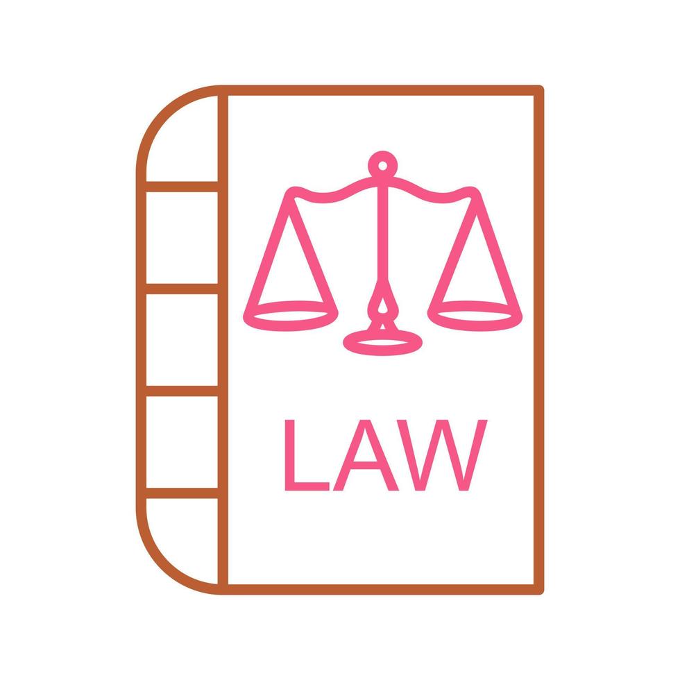 Law And Order Unique Vector Icon