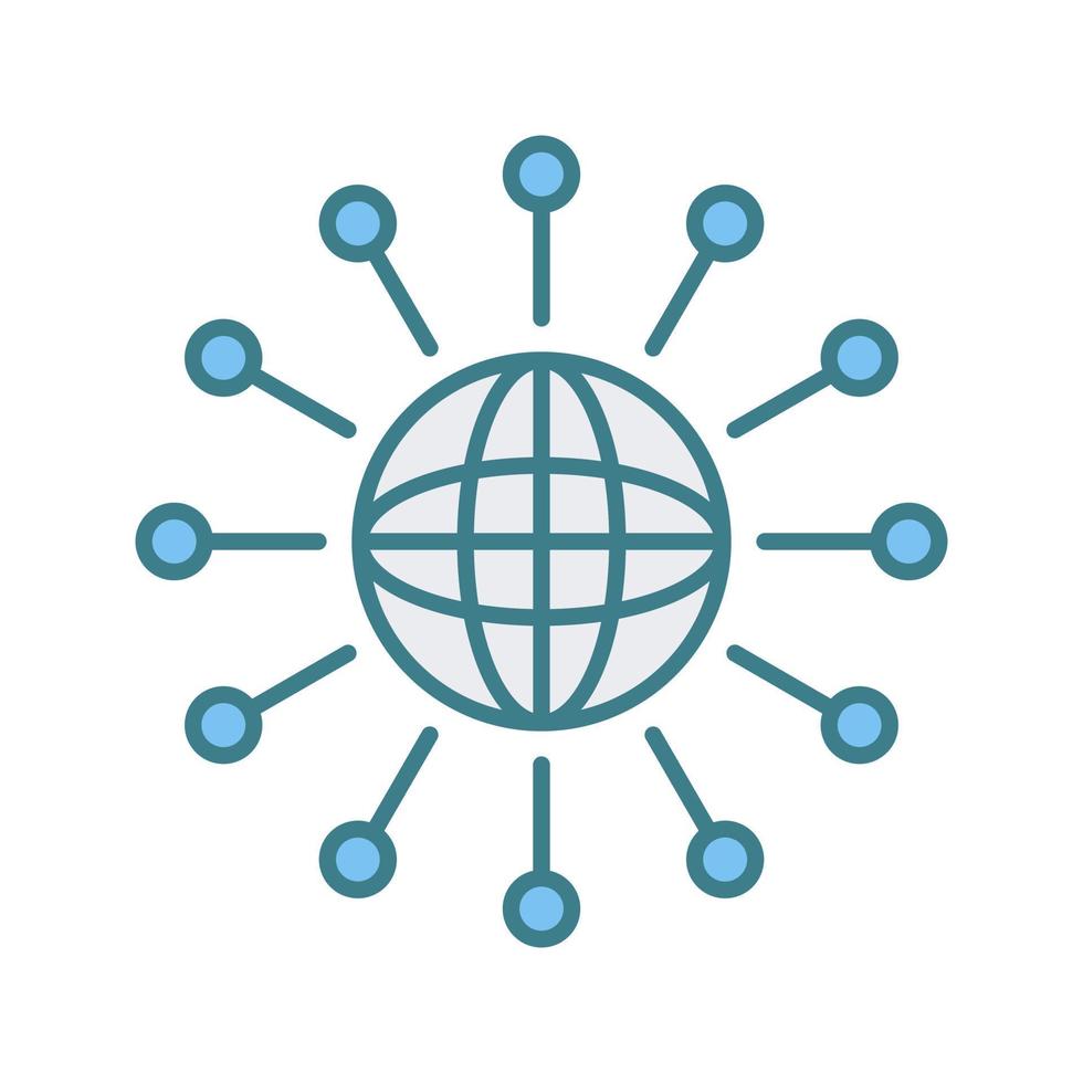 Networking Vector Icon 21420315 Vector Art at Vecteezy