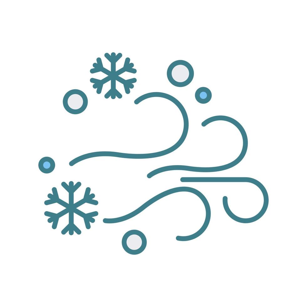 Blizzard Vector Icon