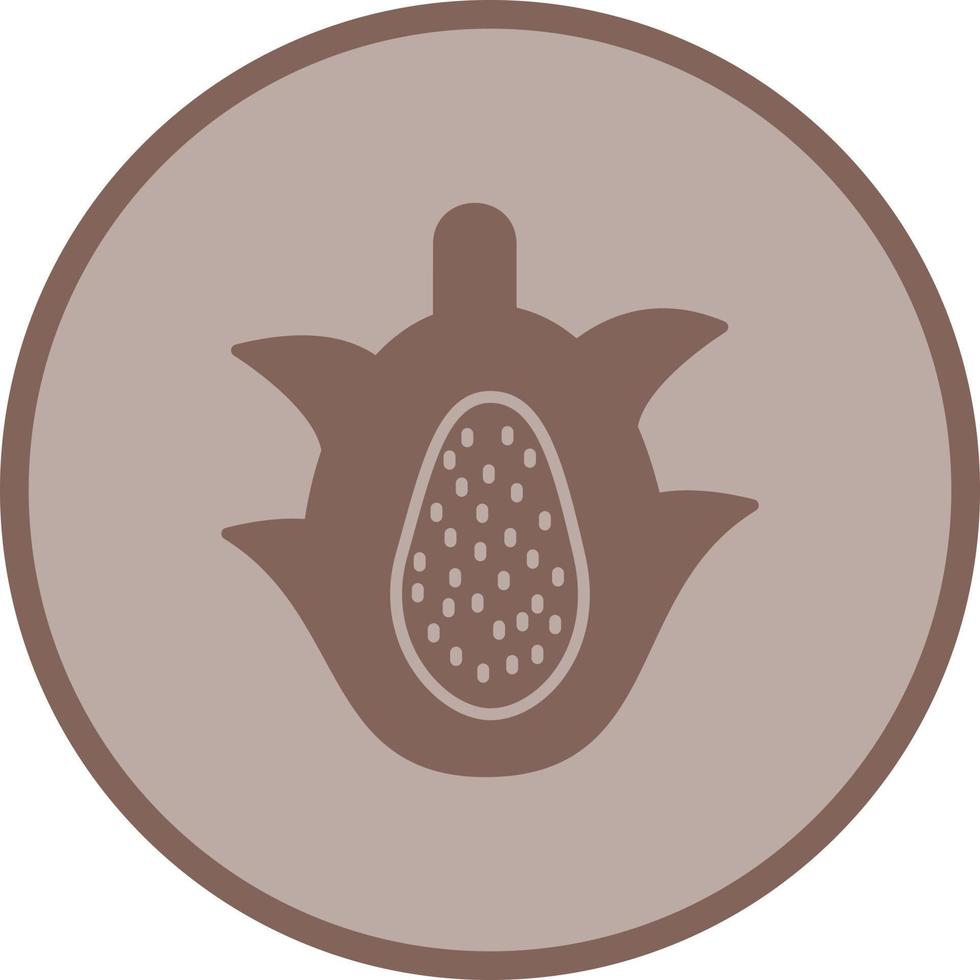 Dragon Fruit Unique Vector Icon