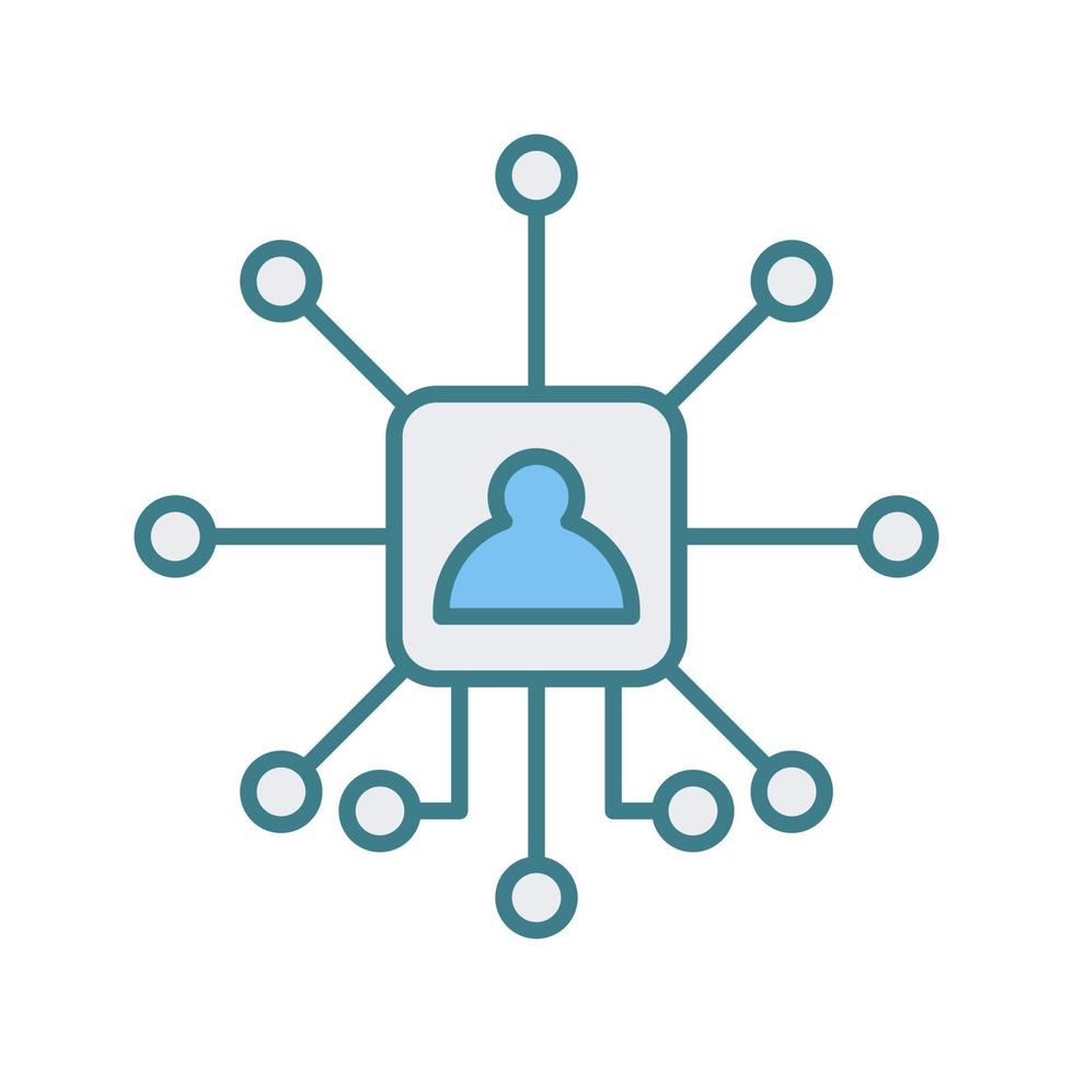 Networking Vector Icon 21420375 Vector Art at Vecteezy