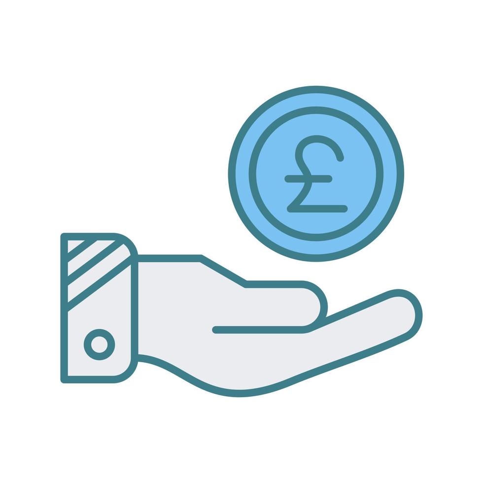 Pound Vector Icon