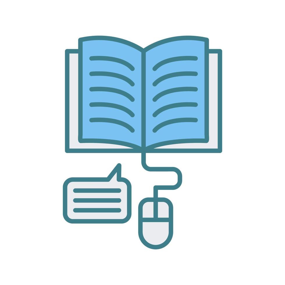 Online Learning Vector Icon