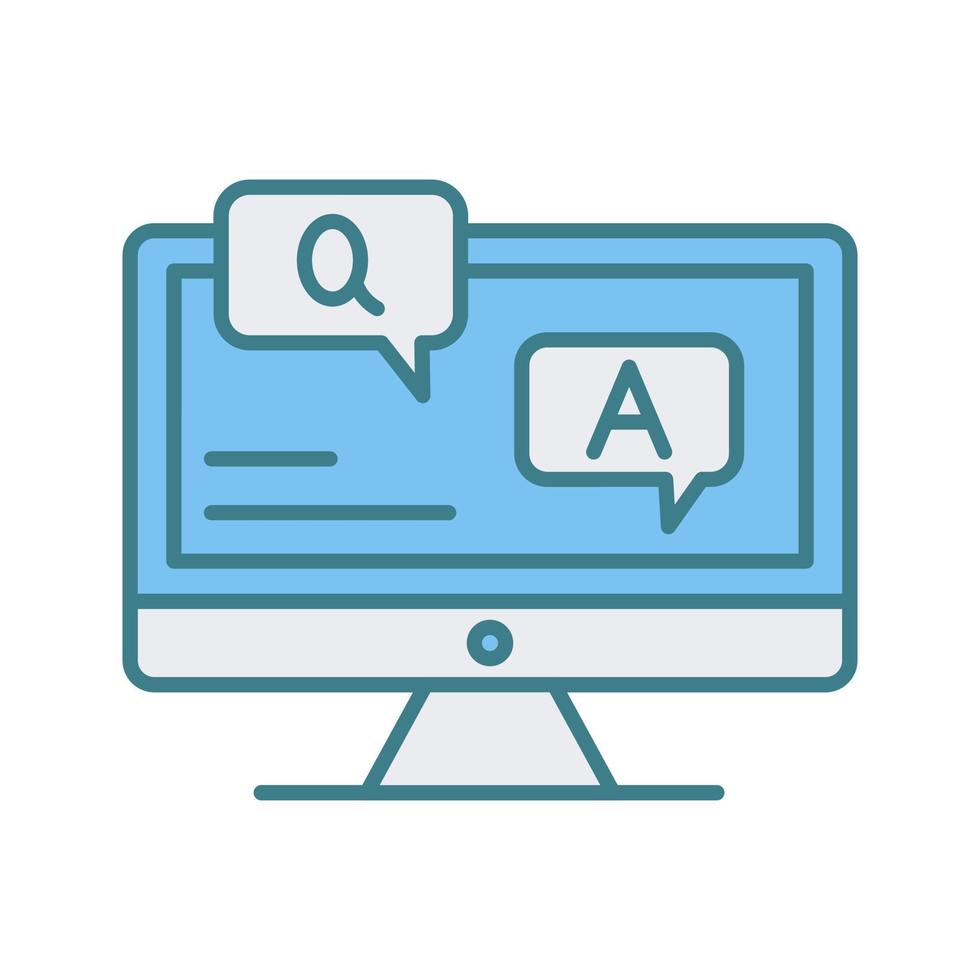 Faq Vector Icon