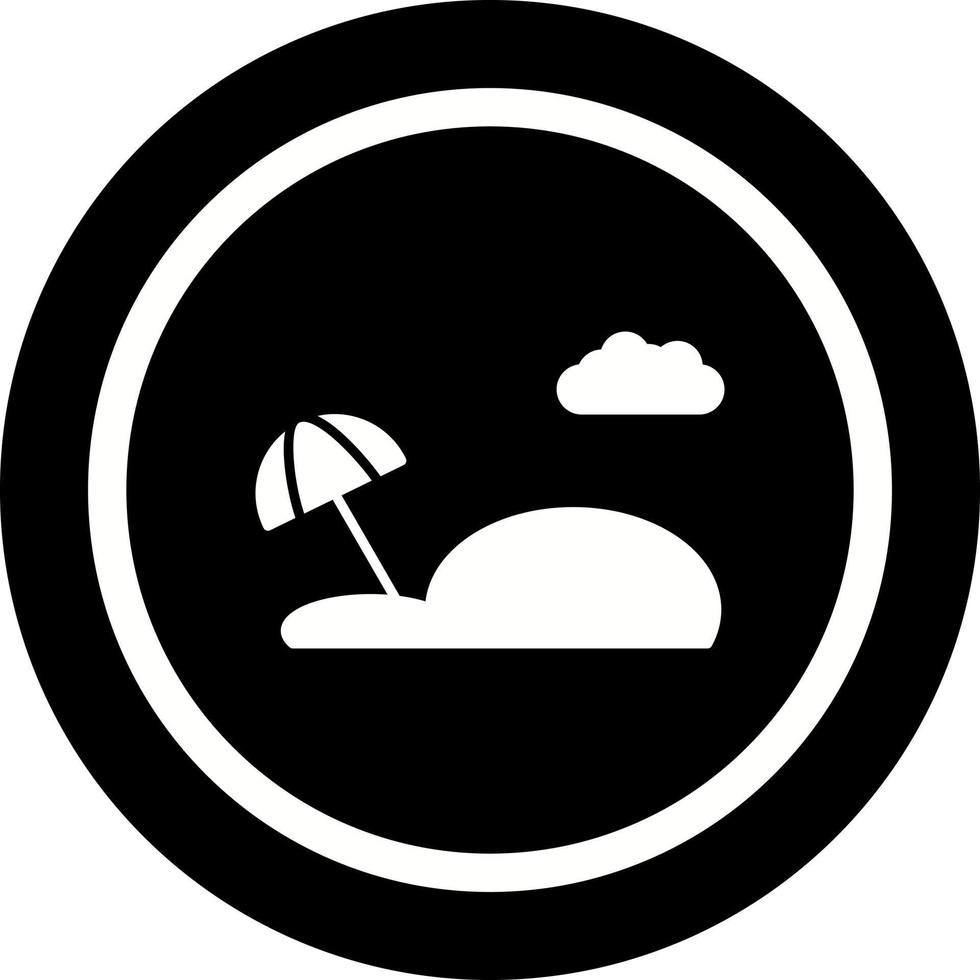 Beach Vector Icon