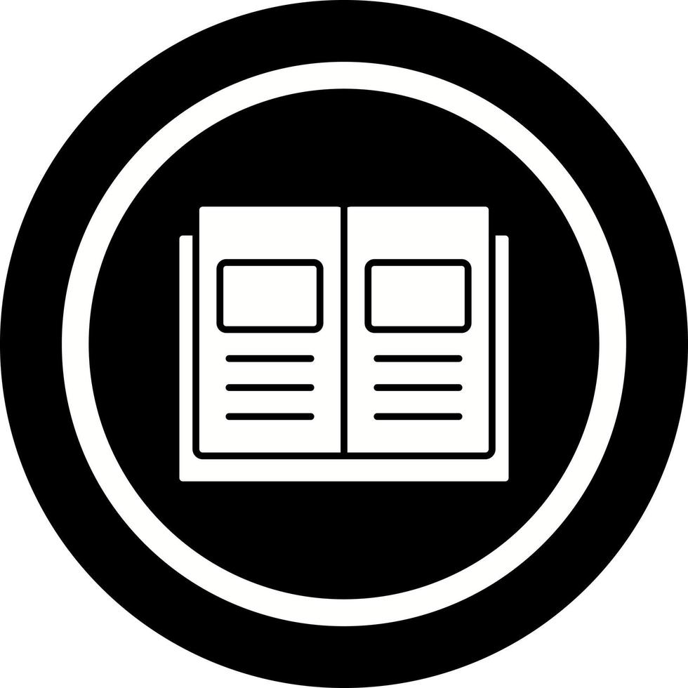 icono de vector de ebook