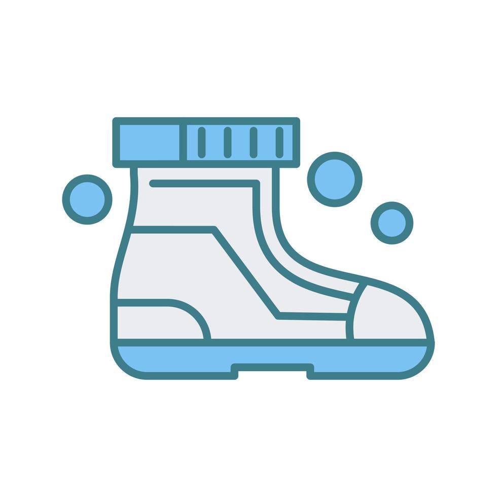 Ski Boots Vector Icon