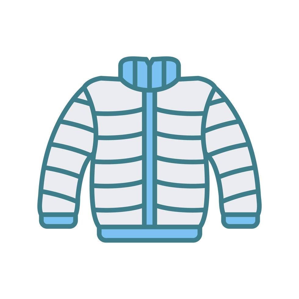 icono de vector de ropa de invierno