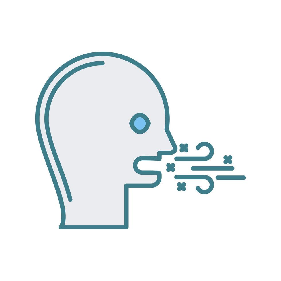 Bad Breath Vector Icon