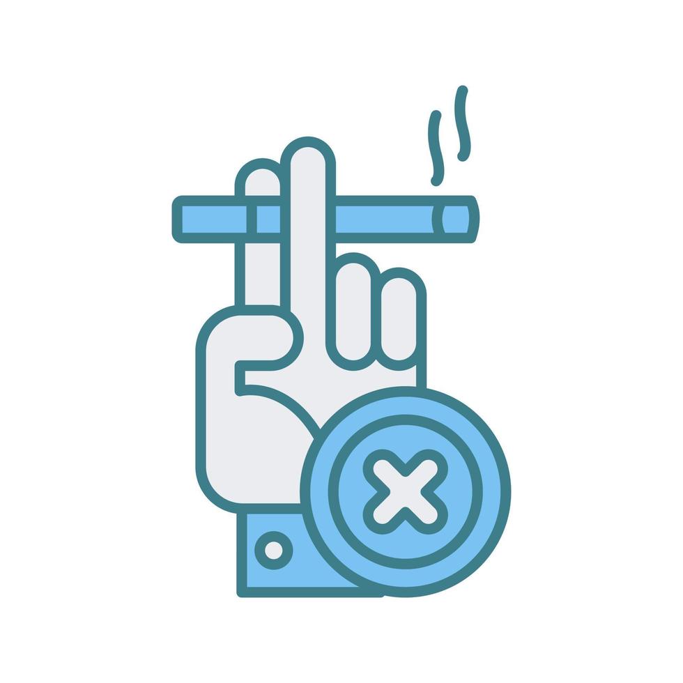 Quit Smoking Vector Icon