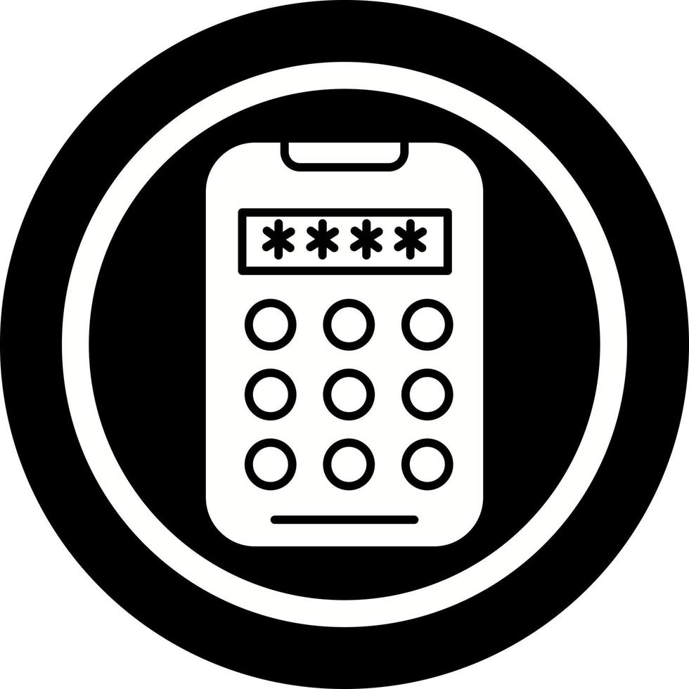 Pin Code Vector Icon