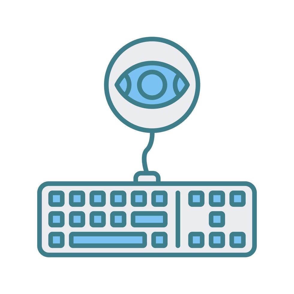 Keylogger Vector Icon
