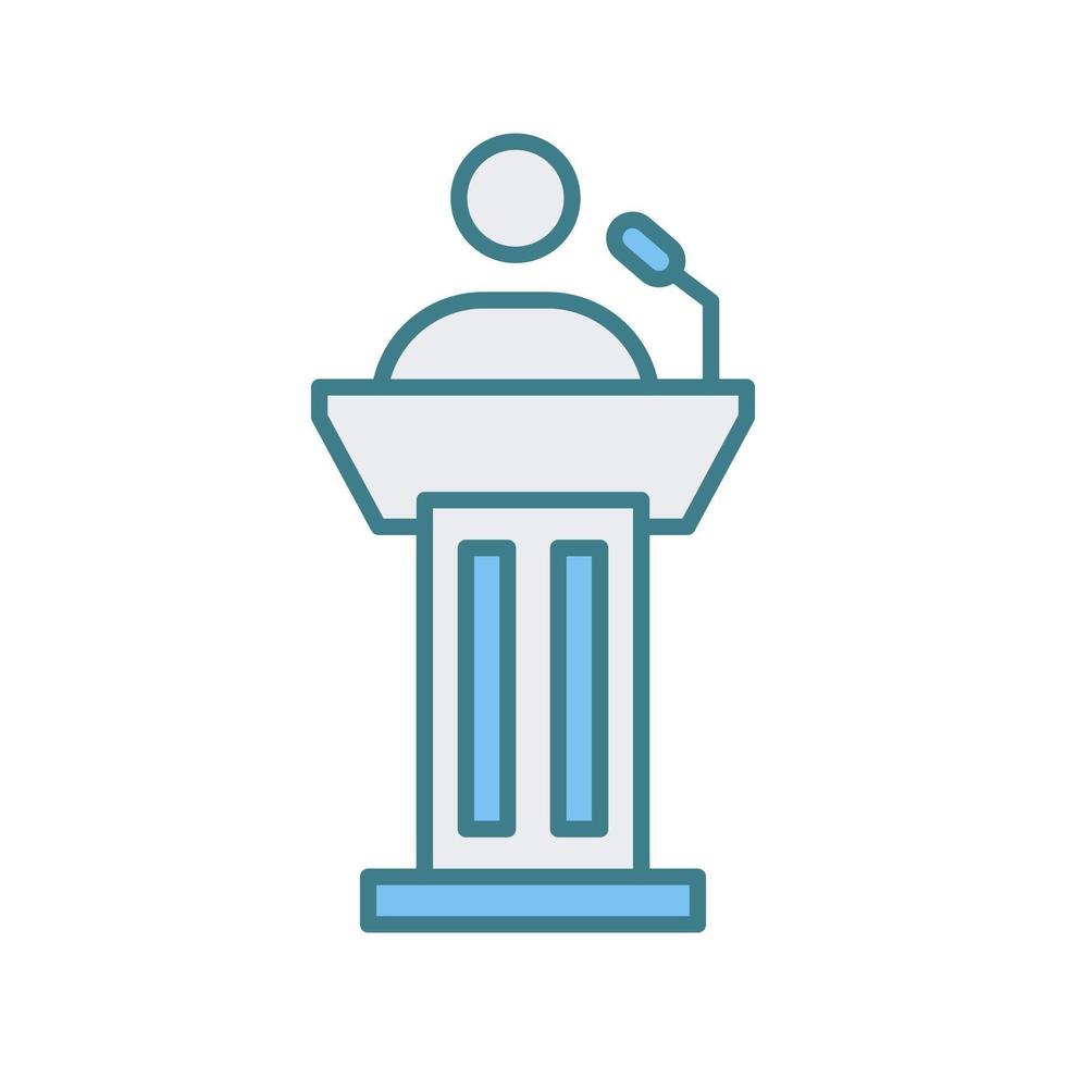 Podium Vector Icon