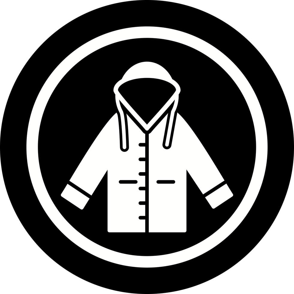 Raincoat Vector Icon