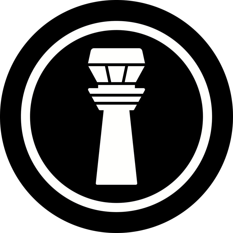 Control Tower Vector Icon
