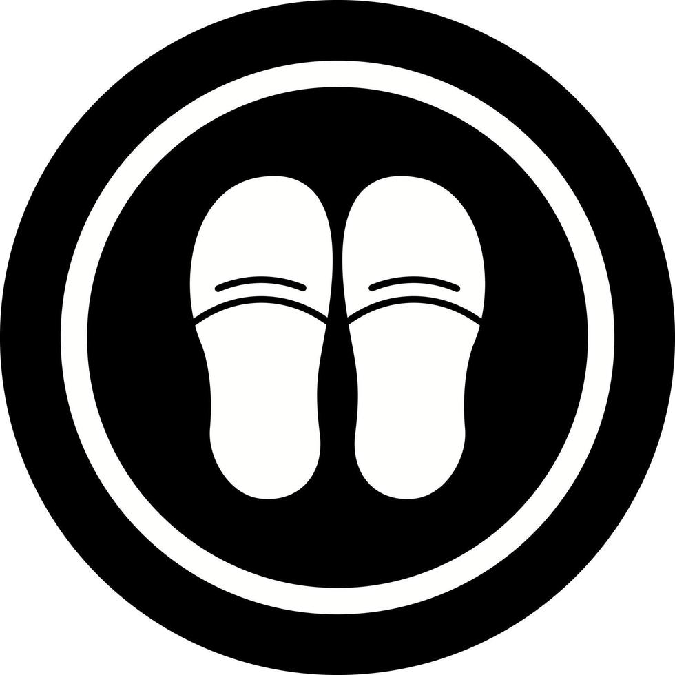 Slippers Vector Icon