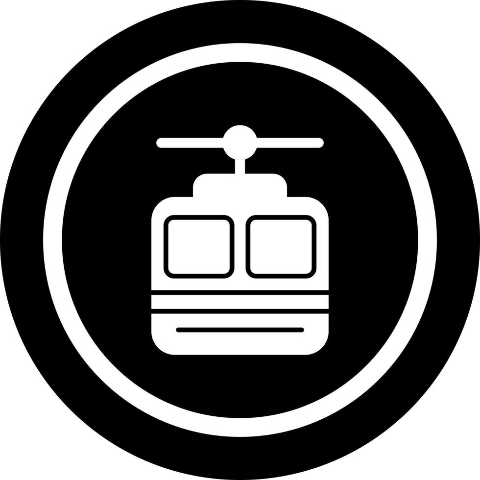 Cable car Vector Icon