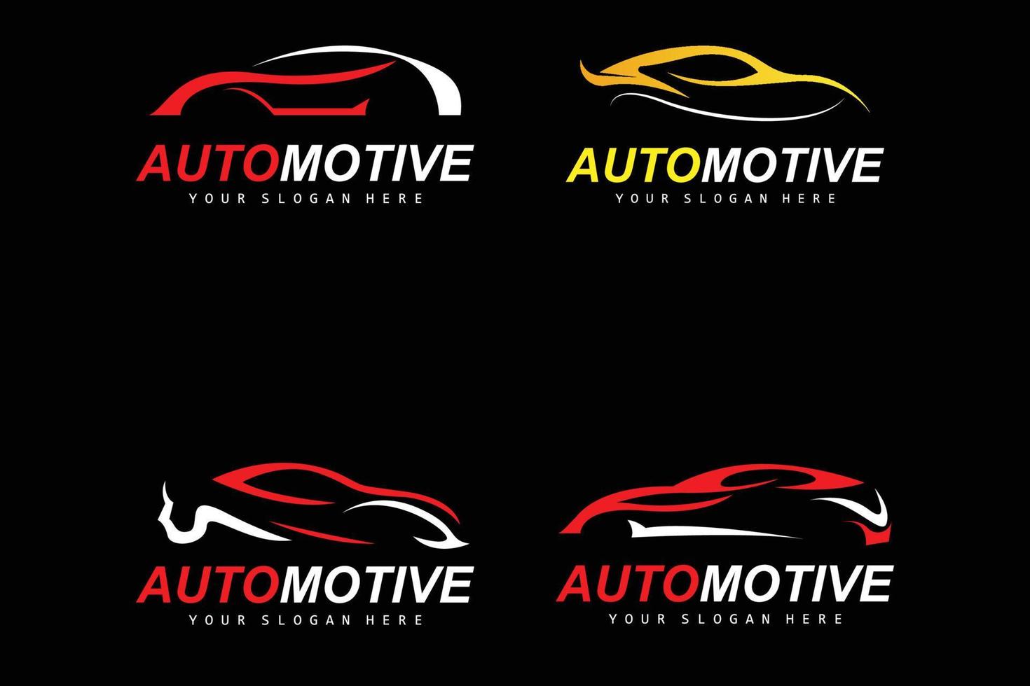 Car Logo, Automotive Repair Vector, Repair Garage Brand Design, Car Care, Automotive Spare Parts vector