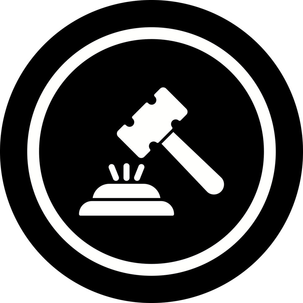 Gavel Vector Icon