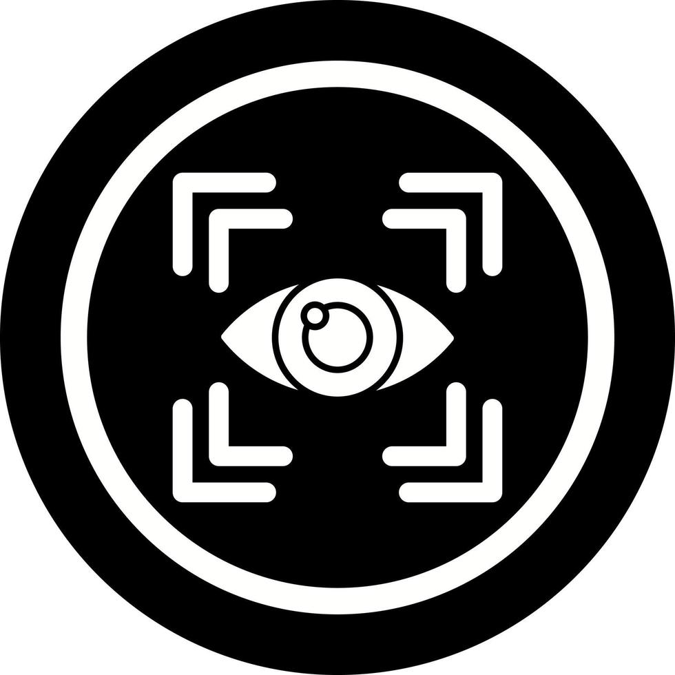 Eye Scan Vector Icon