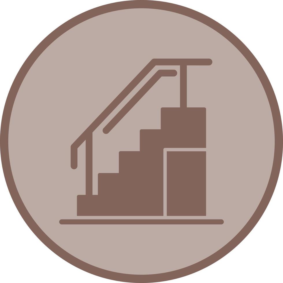 Stairs Unique Vector Icon