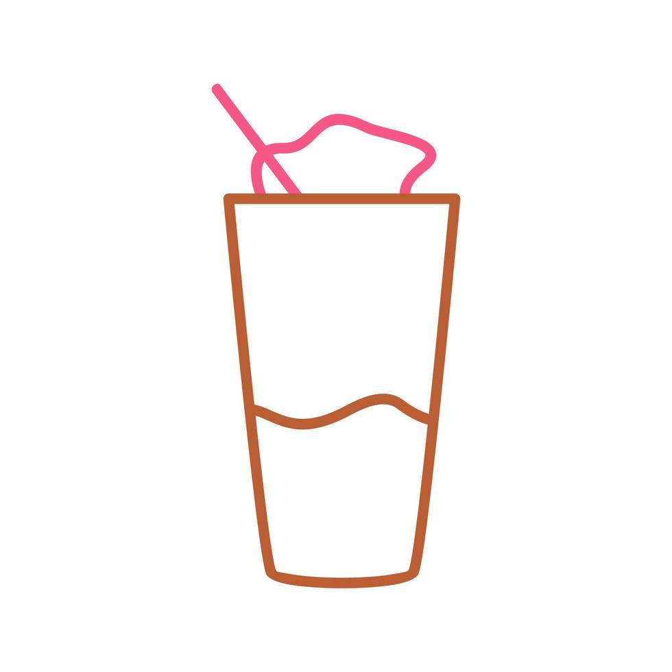 icono de vector frappé