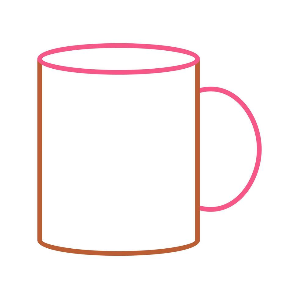 icono de vector de taza de café