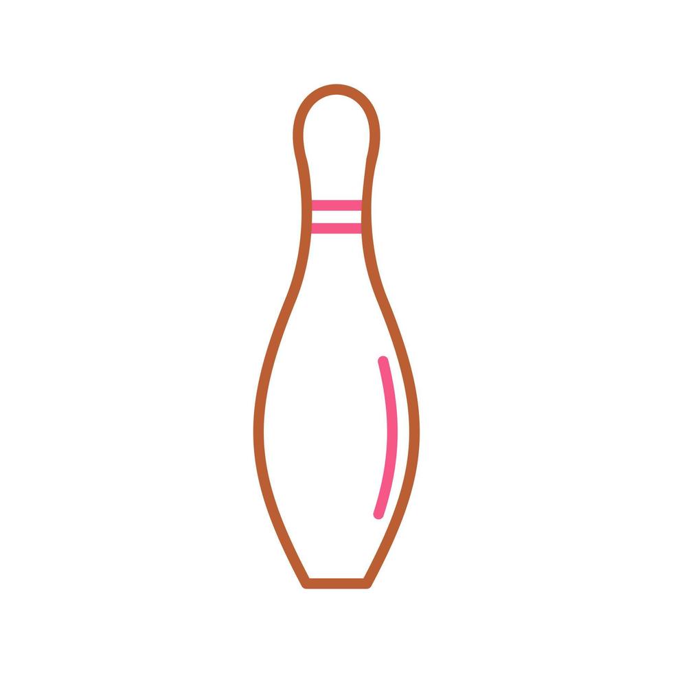 Bowling Pin Vector Icon