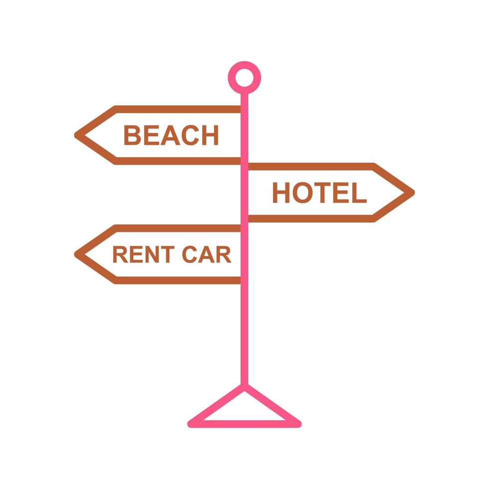 Signboard Vector Icon