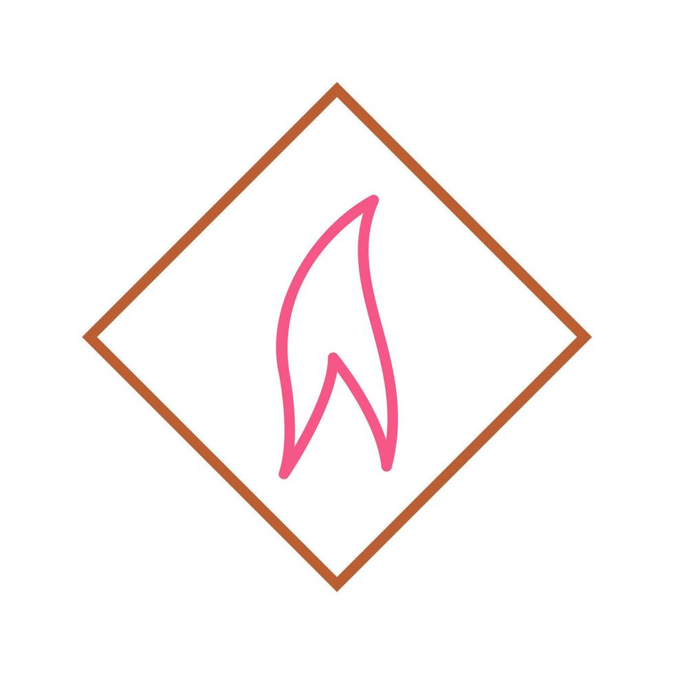 Flammable Material Vector Icon
