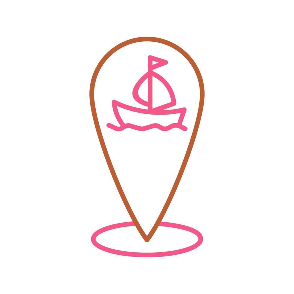 Shipping Location Vector Icon