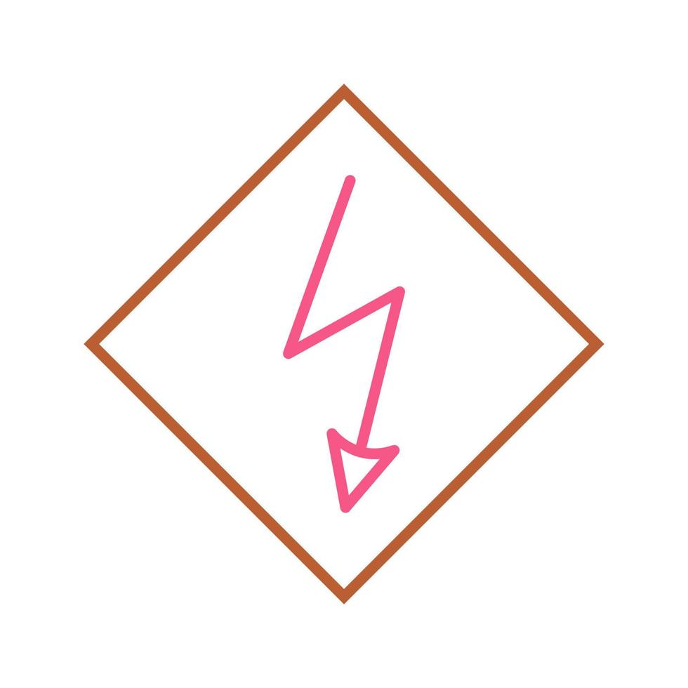 High Voltage Vector Icon