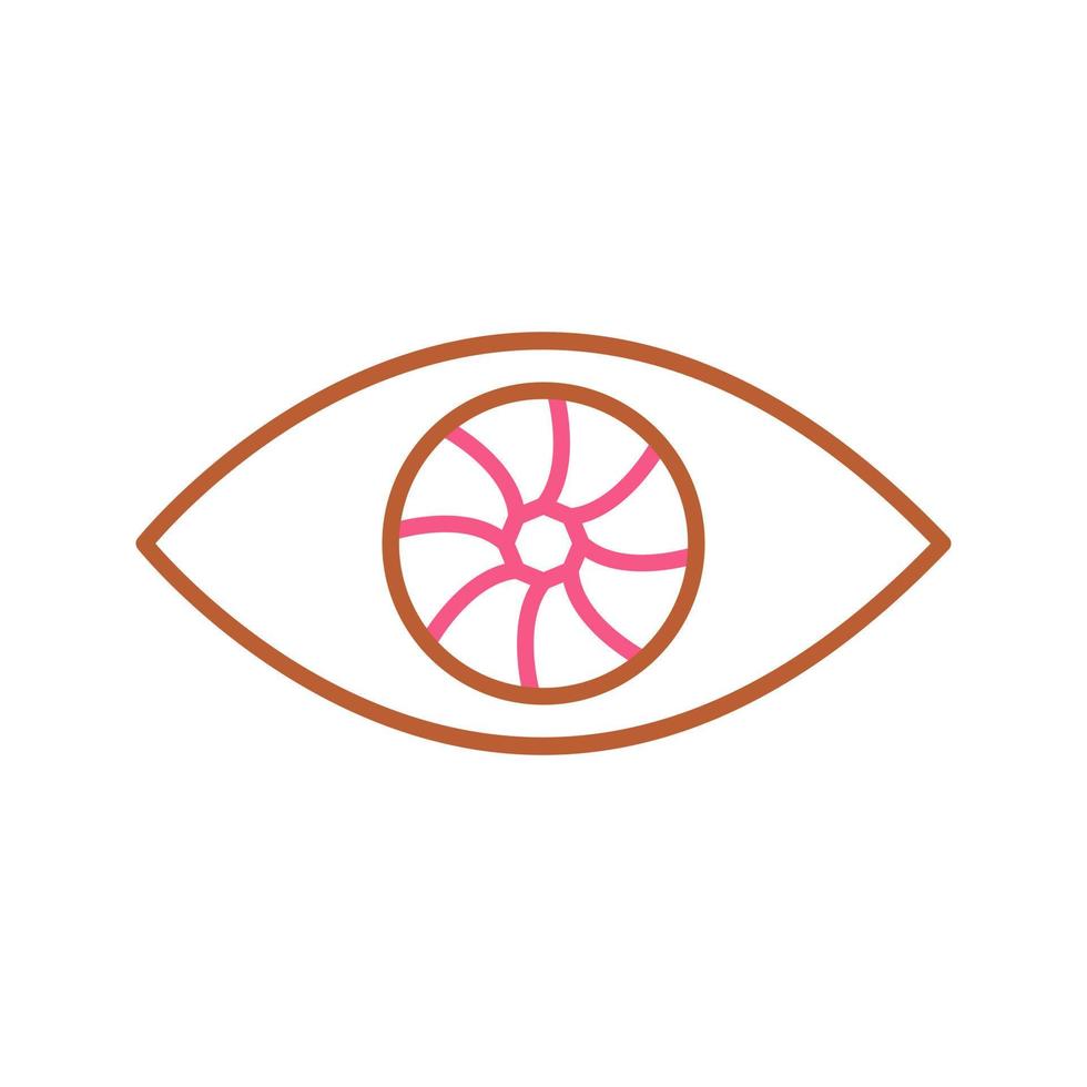 Unique Eye Vector Icon
