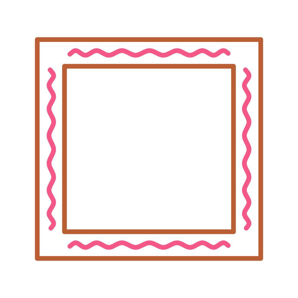 Unique Frame Vector Icon
