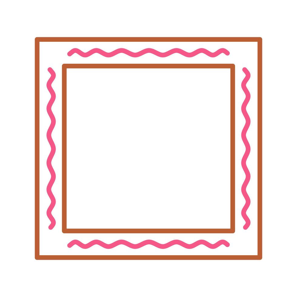 Unique Frame Vector Icon