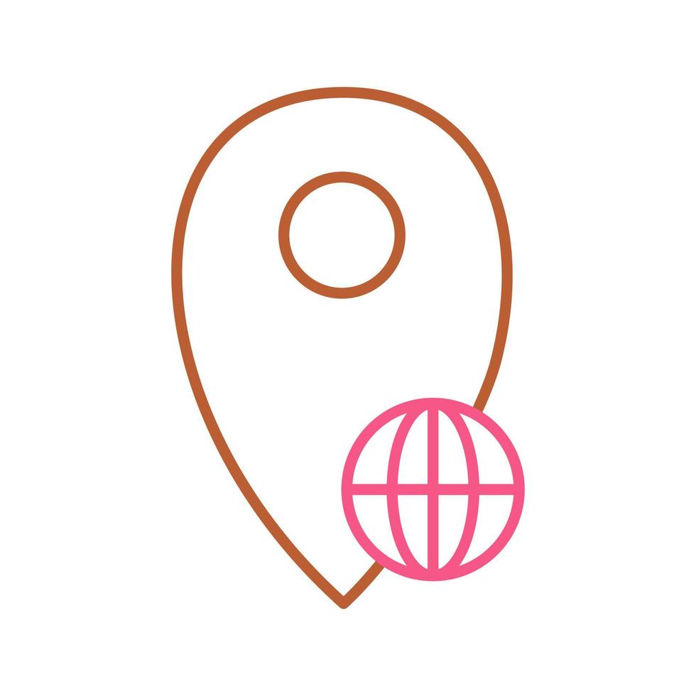 Global Locations Vector Icon