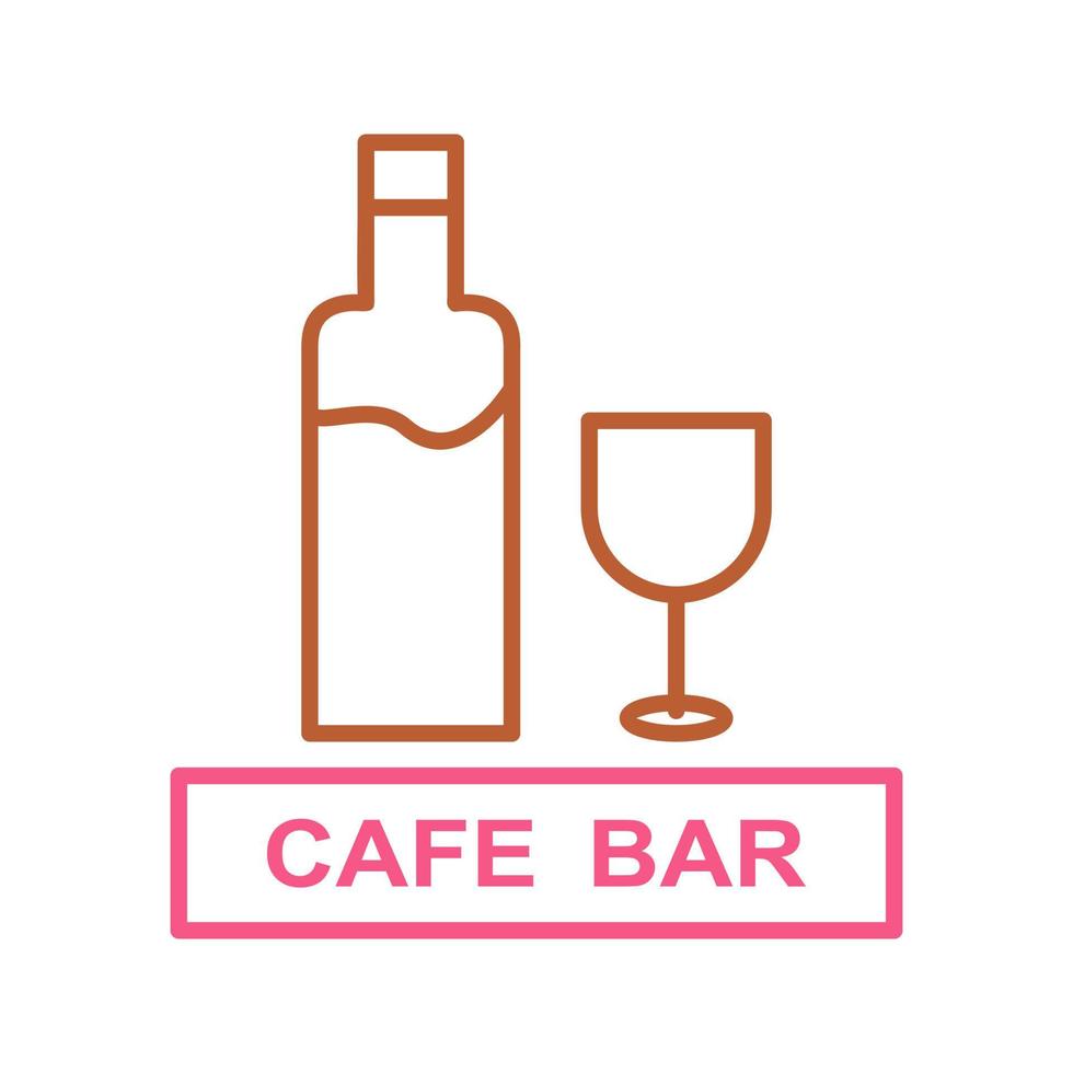 icono de vector de café de bebidas únicas