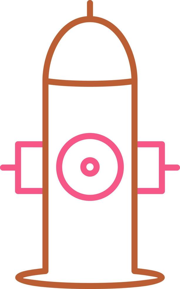 Unique Hydrant Vector Icon