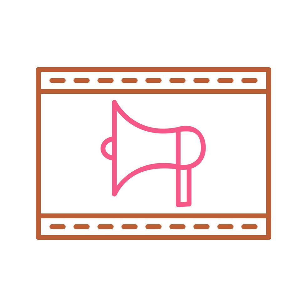 Unique Internet Ads Vector Icon