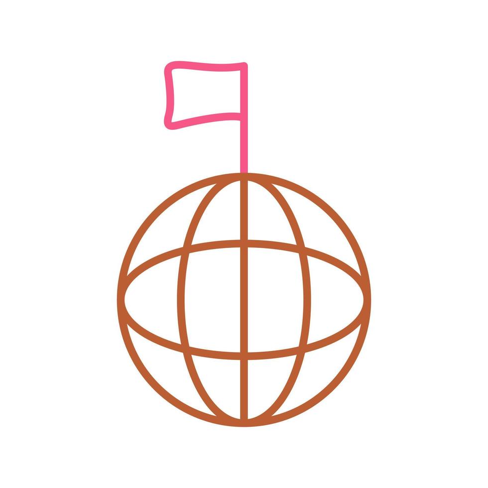 Unique Global Signals Vector Icon