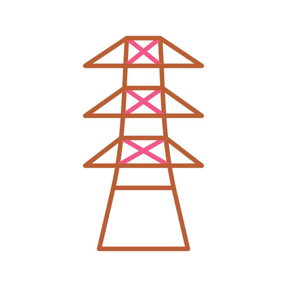 Unique Tower Vector Icon