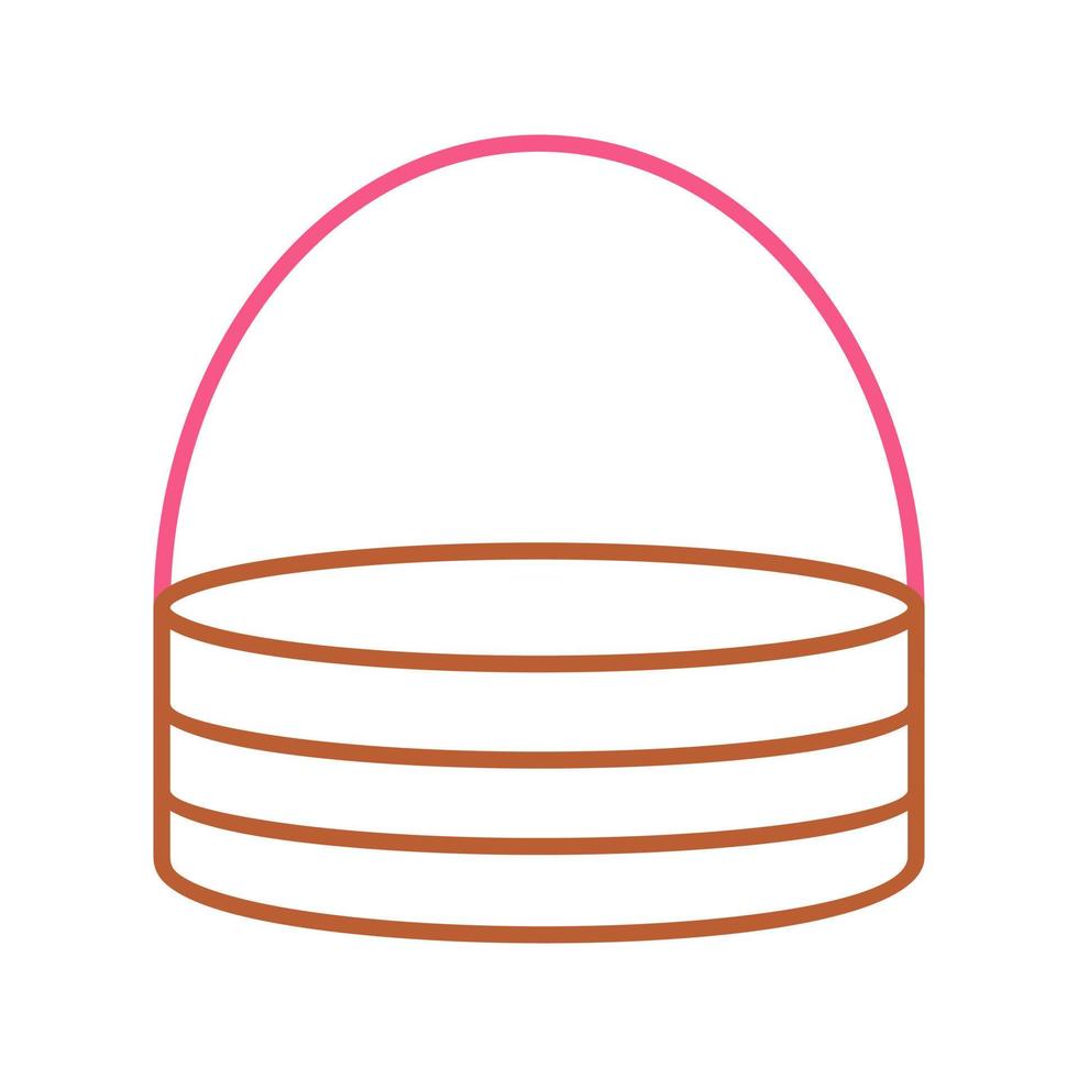 Unique Basket Vector Icon