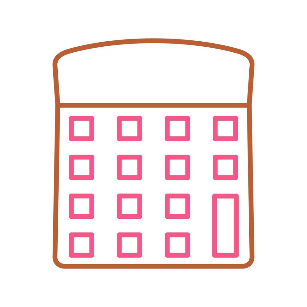 Unique Calculator Vector Icon