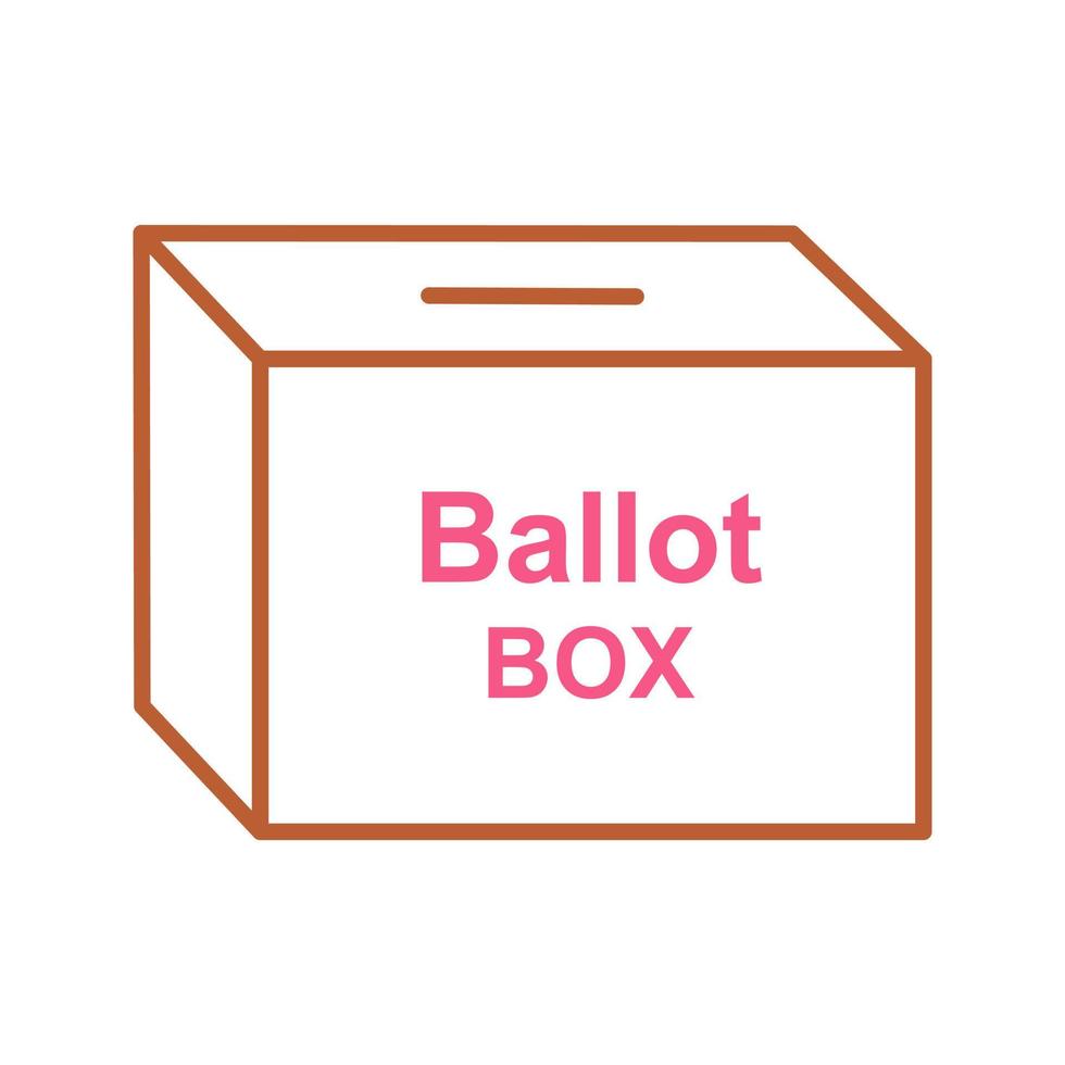 Ballot Box Vector Icon