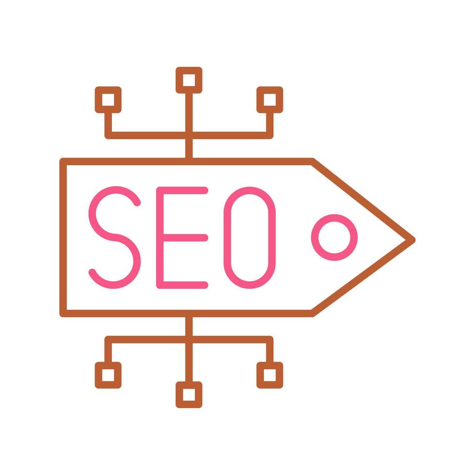 SEO Tag Vector Icon