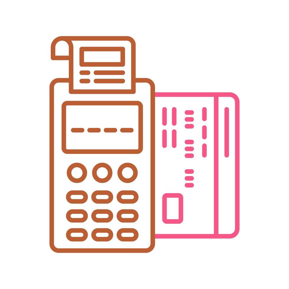 Pos Terminal Vector Icon