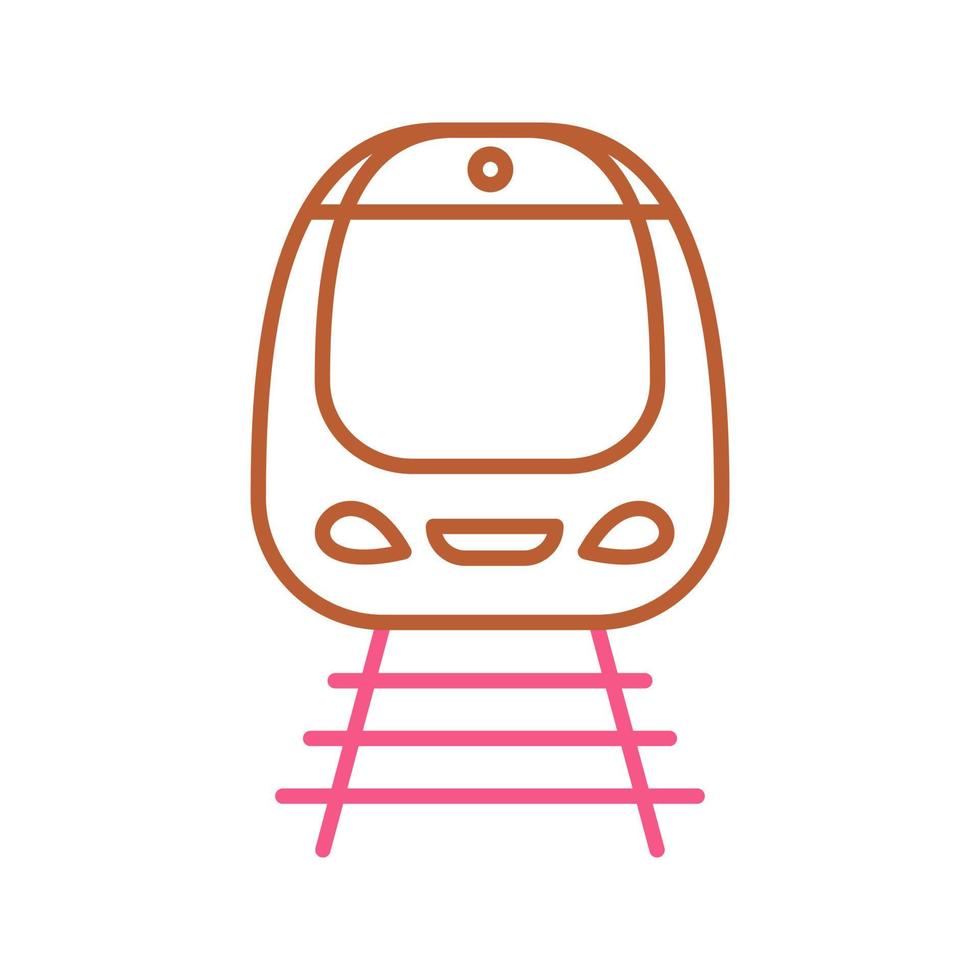 icono de vector de tren