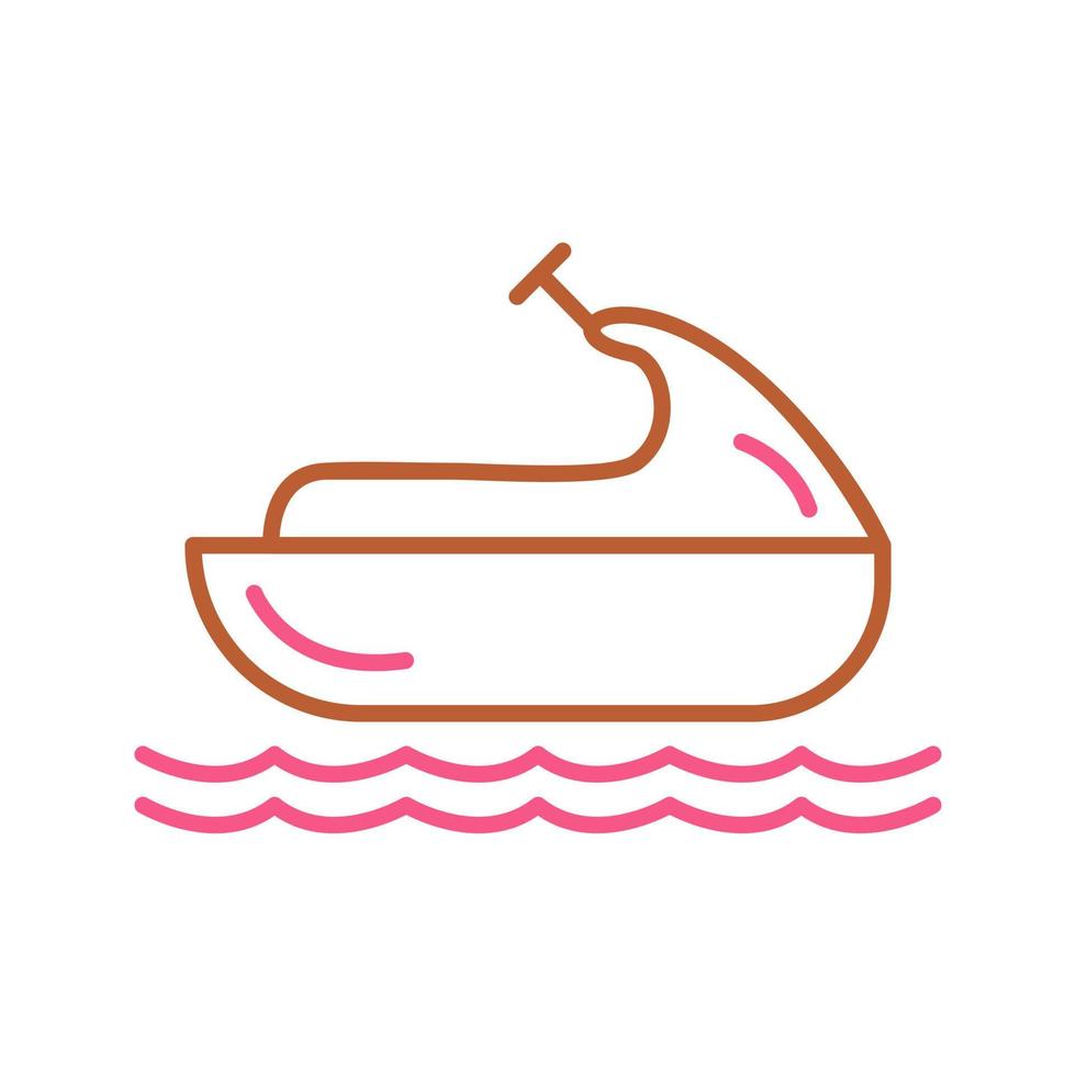 Jet Ski Vector Icon